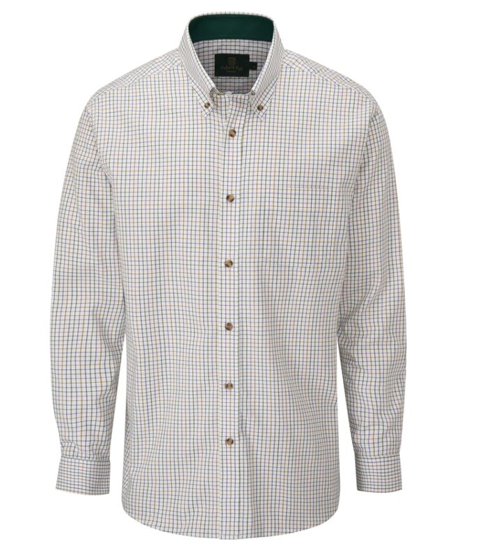Men's London Tattersall Shirt - Green