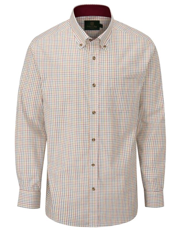 Men's London Tattersall Shirt - Red