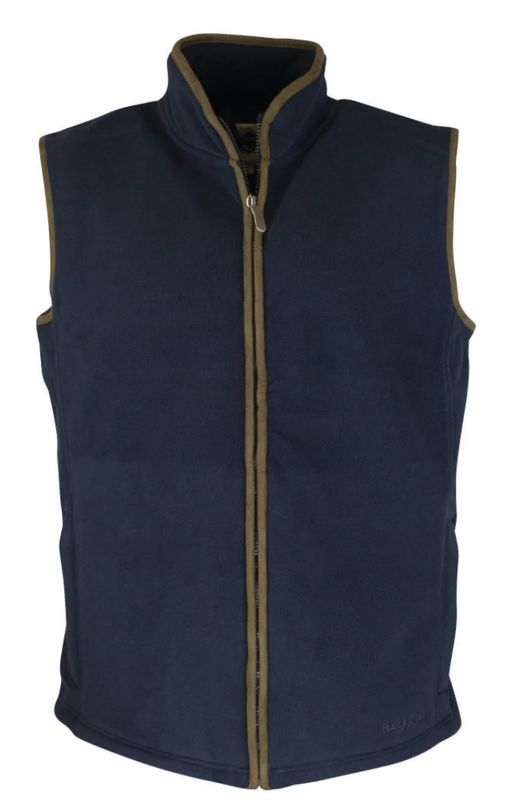 Men's Fleece Gilet - Navy
