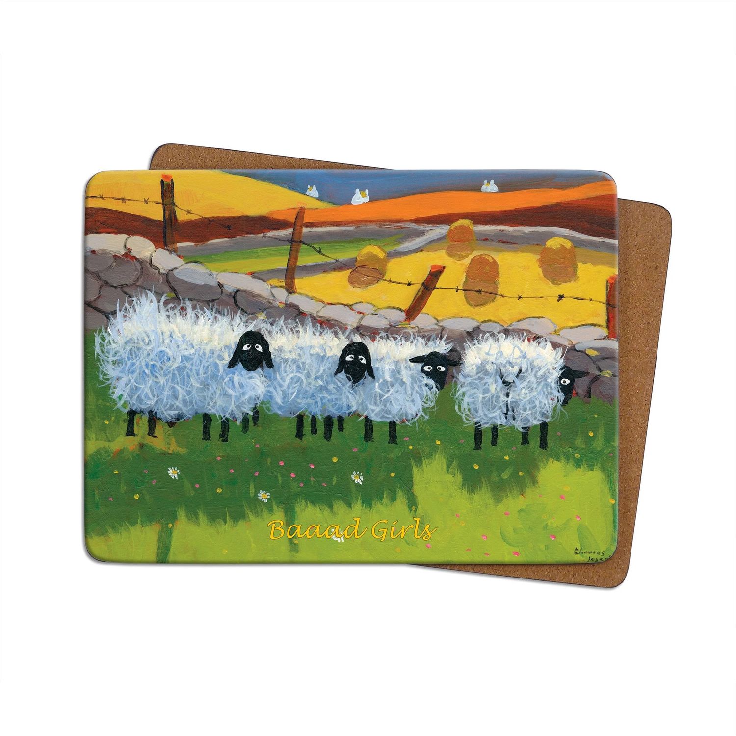 Thomas Joseph - Single Place Mat - Baaad Girls