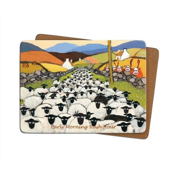 Thomas Joseph - Single Place Mat - Early Morning Rush Hour
