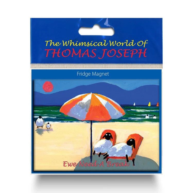 Thomas Joseph - Fridge Magnet - Ewe Need A Break