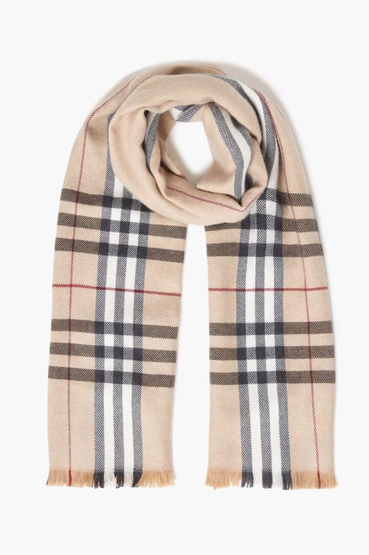 Foxford Merino Wool - Giant Scarf - Classic Camel