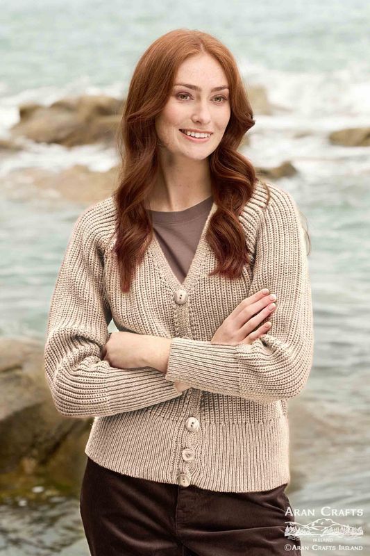 Garryvoe Ribbed Cardigan