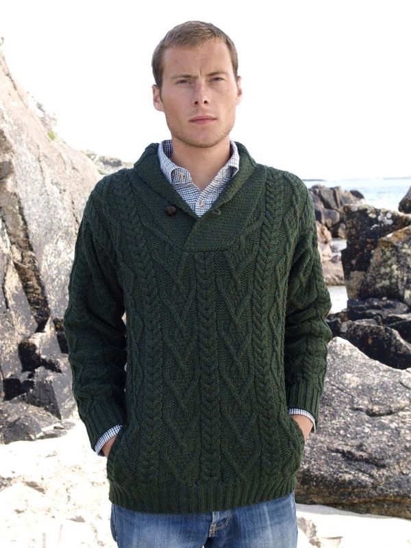 Dublin Shawl Collar Sweater