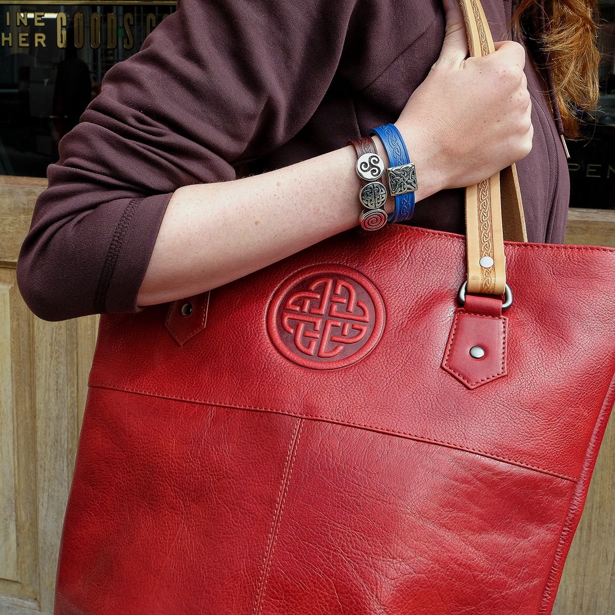 Celtic Tote Bag - Red