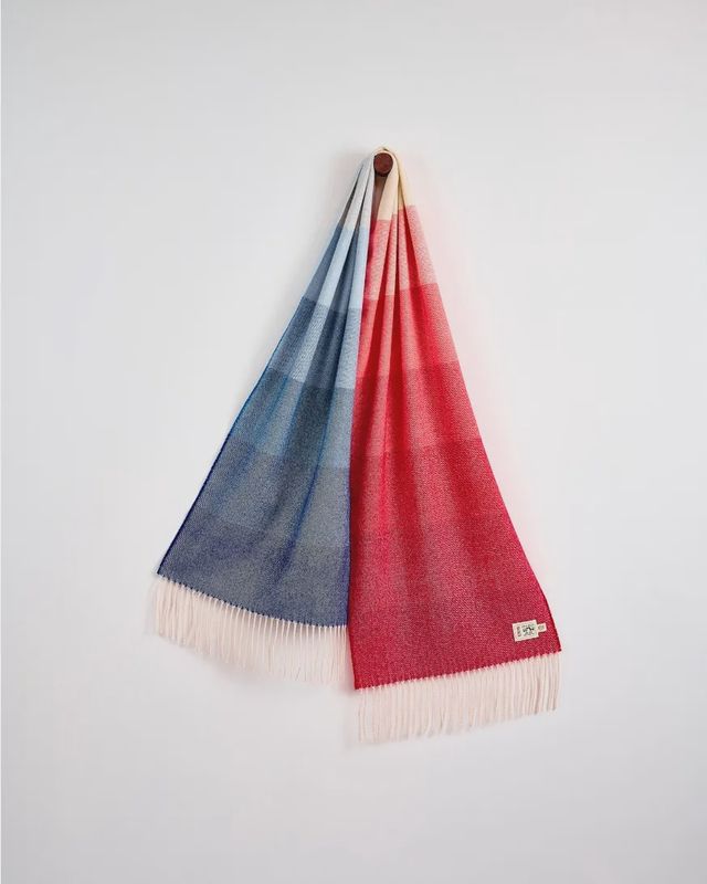 Fire &amp; Ice Wide Merino Scarf