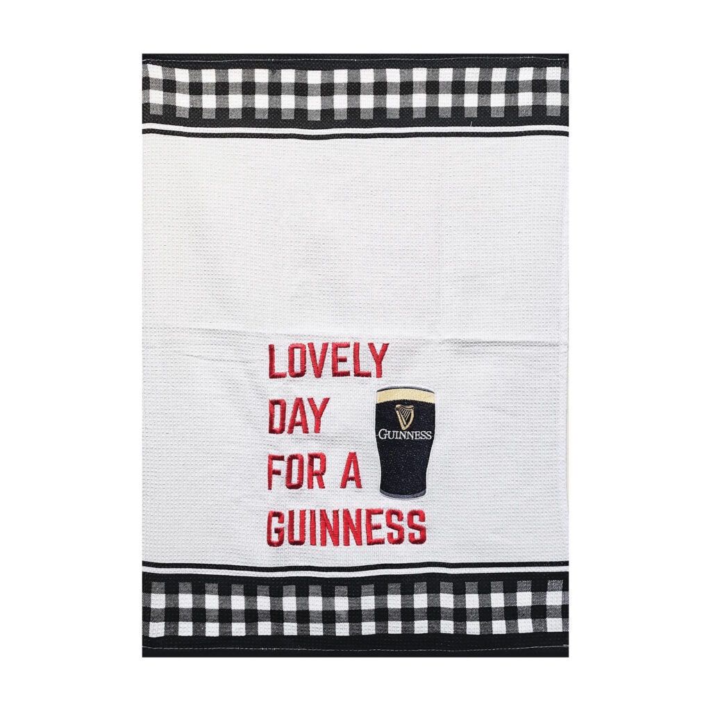 Guinness – Lovely Day For A Guinness Tea Towel