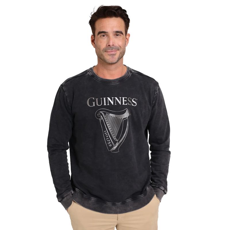 Guinness - Embossed Print Trademark Sweater
