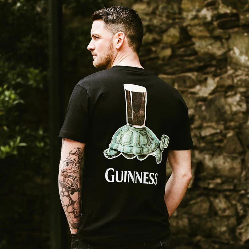 Guinness - Premium Vintage Tortoise Back Graphic Tee