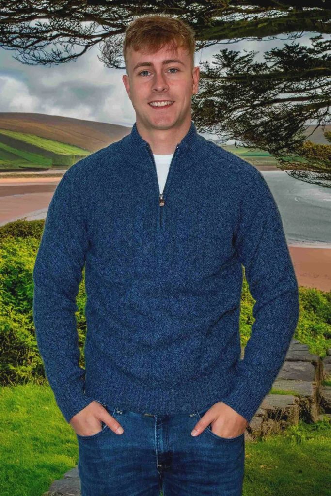 Glengarriff 1/4 Zip - Everglade