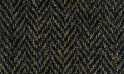 Donegal Touring Cap Tweed - Green Herringbone