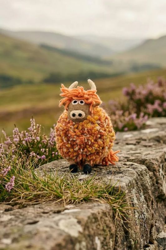 Duncan The Highland Cow - Bag Charm