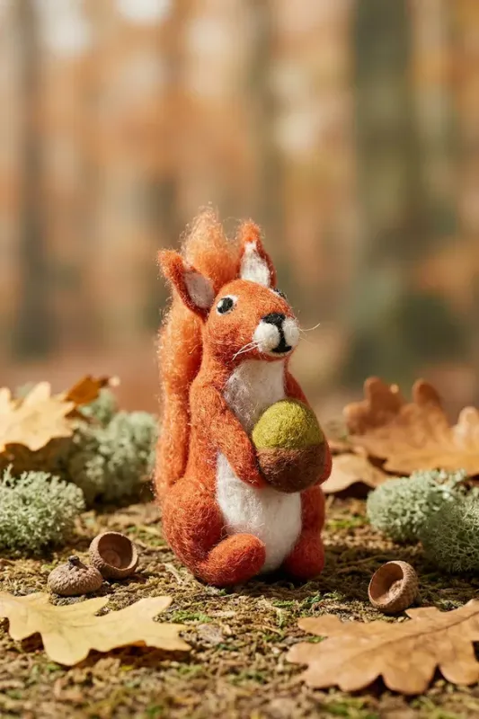 Cyril The Squirrel Standing Decoration