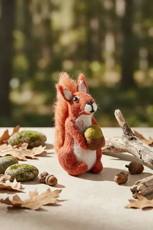 Cyril The Squirrel Standing Decoration