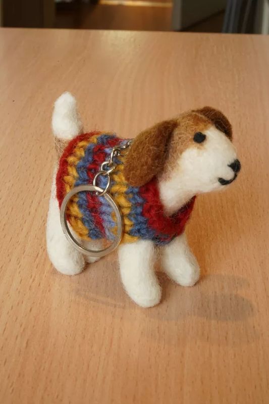 Jack In A Jumper - Keyring