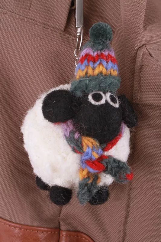 Margaret the Lakeland Sheep - Bag Charm
