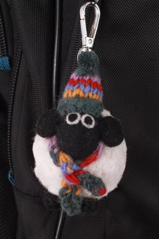 Margaret the Lakeland Sheep - Bag Charm