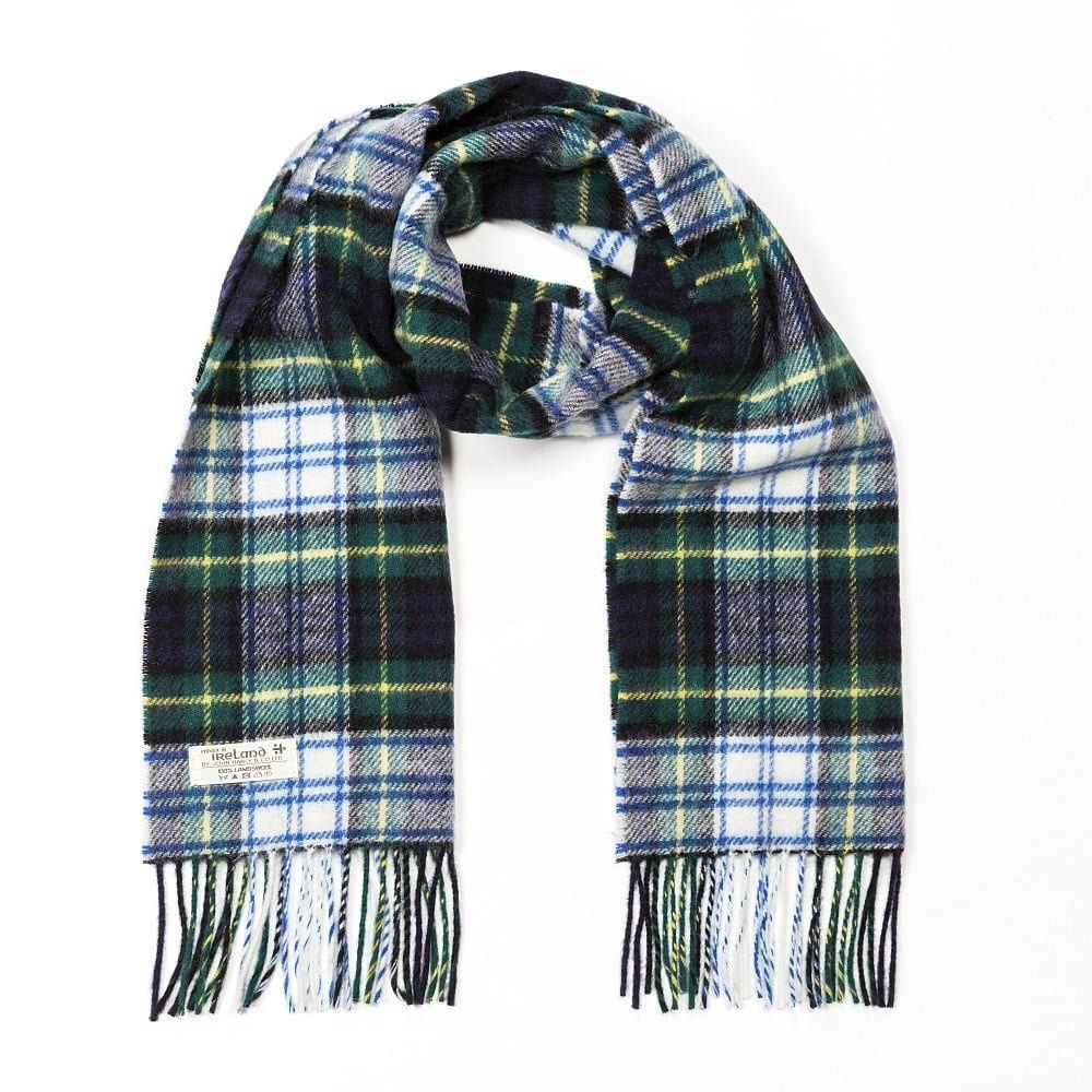 Irish Wool Scarf Short Dress Gordon Tartan