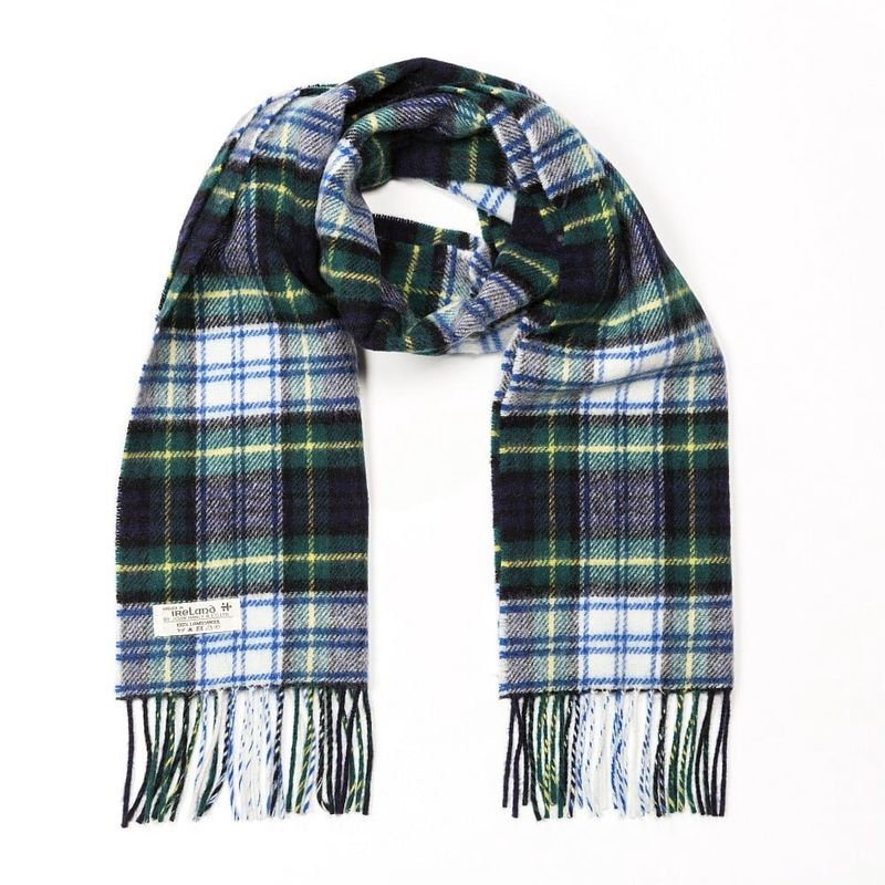 Irish Wool Scarf Short Dress Gordon Tartan
