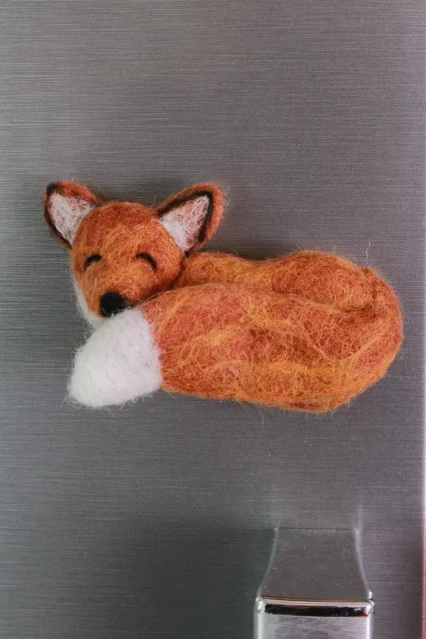 Fox Fridge Magnet