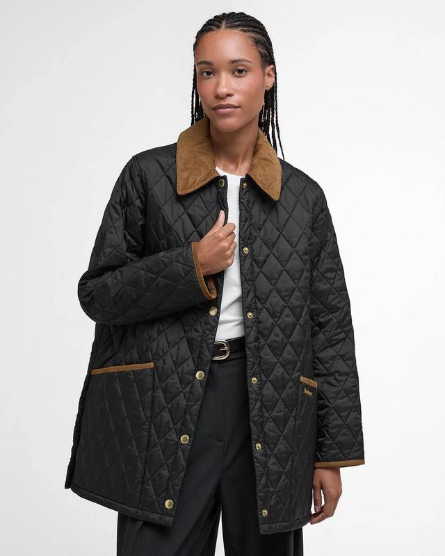 Barbour Icons Modern Liddesdale Quilted Jacket - Black