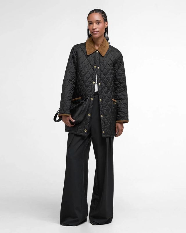 Barbour Icons Modern Liddesdale Quilted Jacket - Black