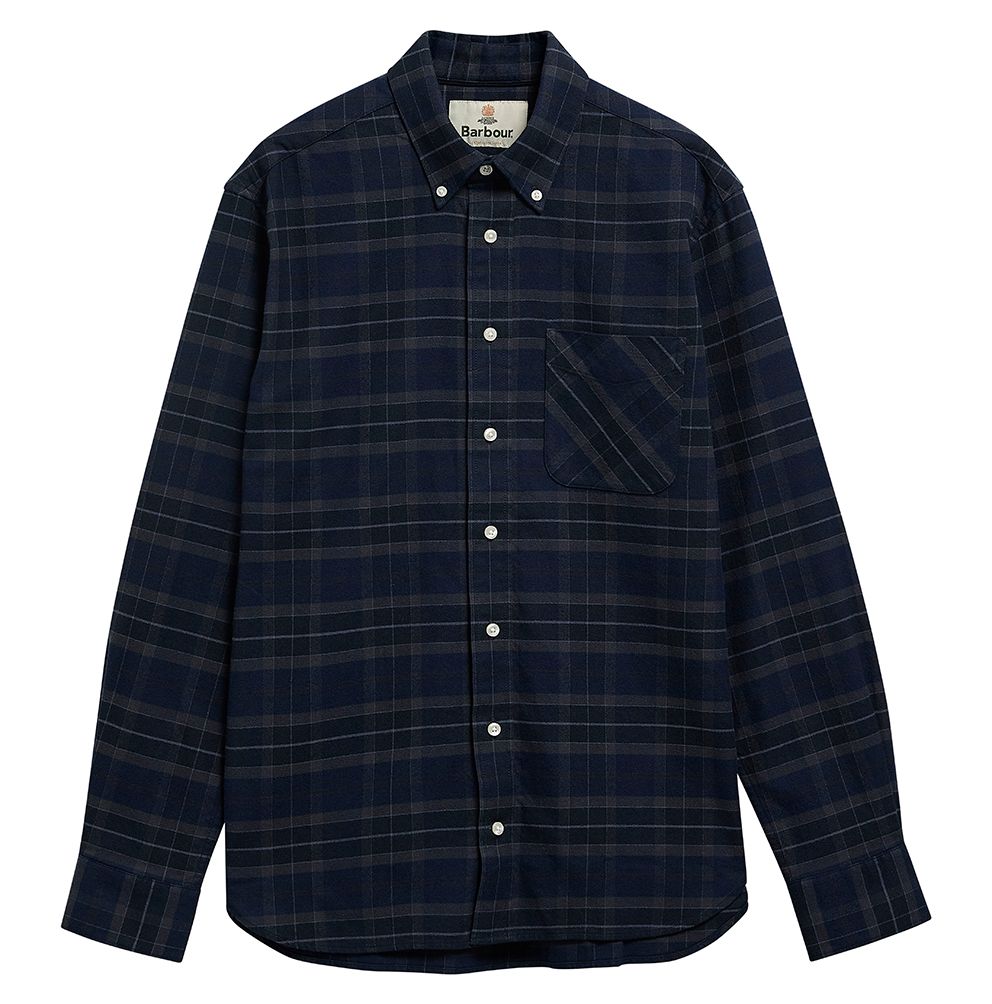 Barbour Mineral Tartan Authentic Shirt - Navy