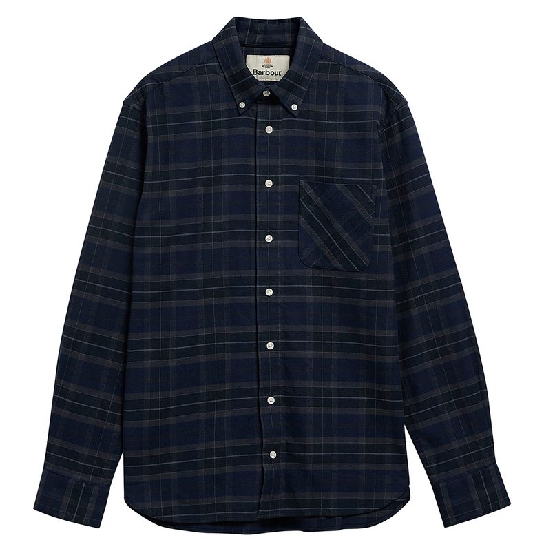 Barbour Mineral Tartan Authentic Shirt - Navy