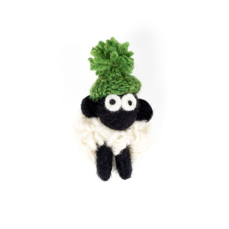 Sheep Bobble Hat Magnet