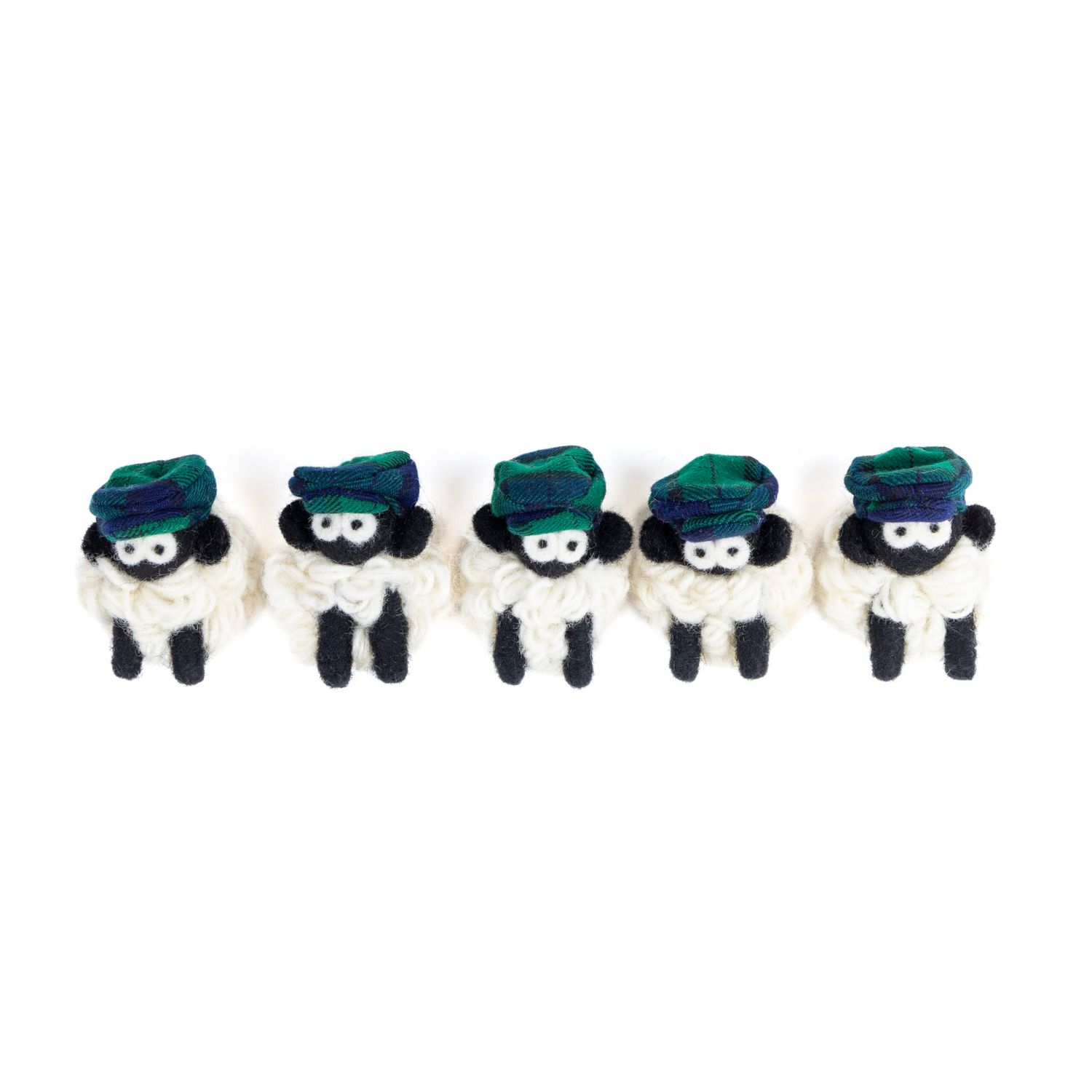 Sheep Flat Cap - Magnet, Colour: Blackwatch (6)