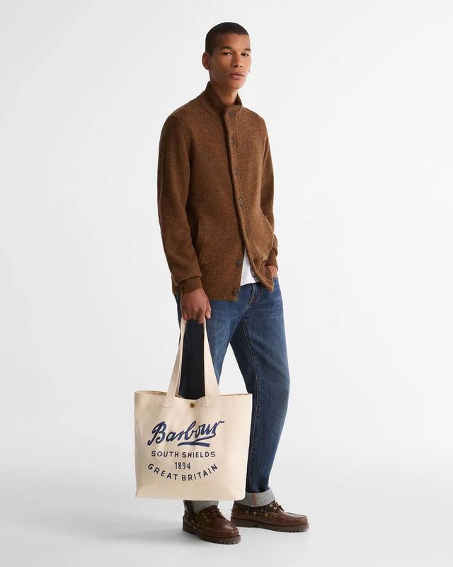 Barbour Script Tote
