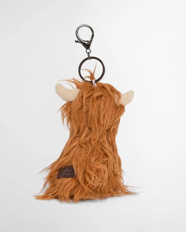 Barbour Highland Cow Bag Charm