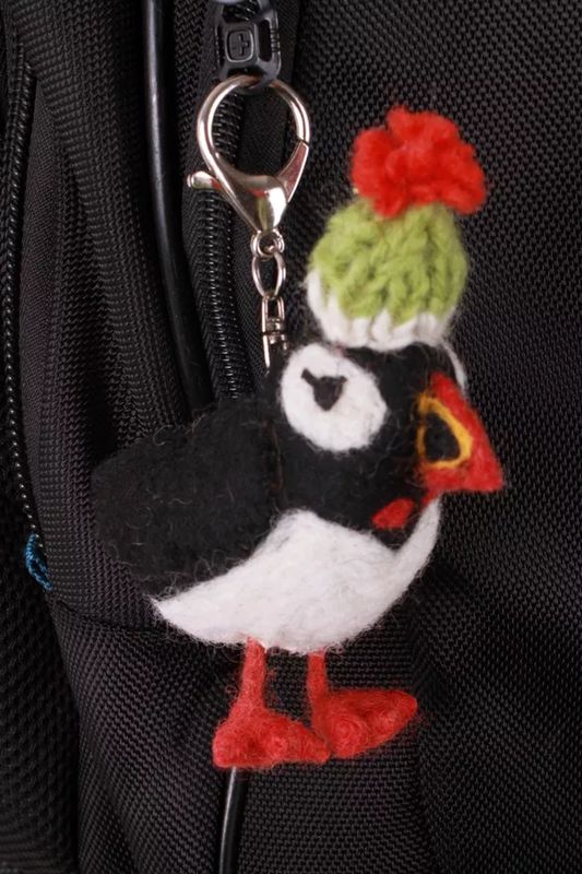 Paul the Puffin - Bag Charm