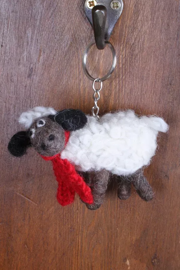Kevin the Lamb - Keyring