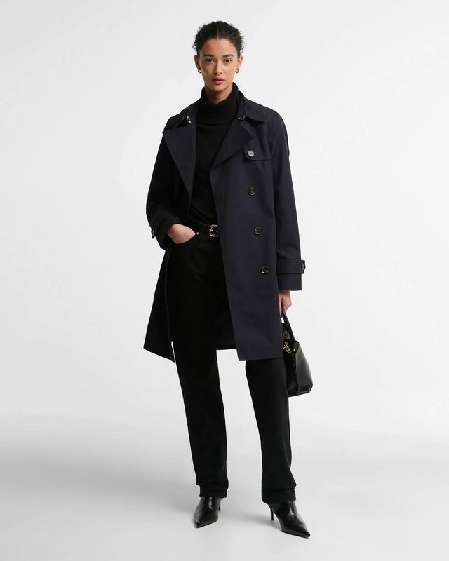 Barbour - Short Greta Showerproof Trench Coat