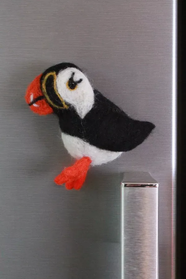 Puffin Fridge Magnet