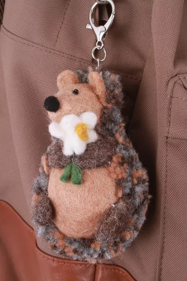 Holly the Hedgehog Bag Charm