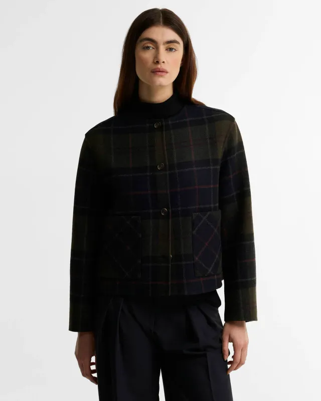Marlow Tartan Wool Overshirt