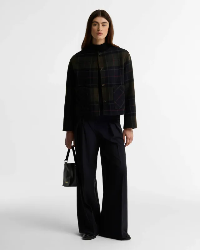 Marlow Tartan Wool Overshirt