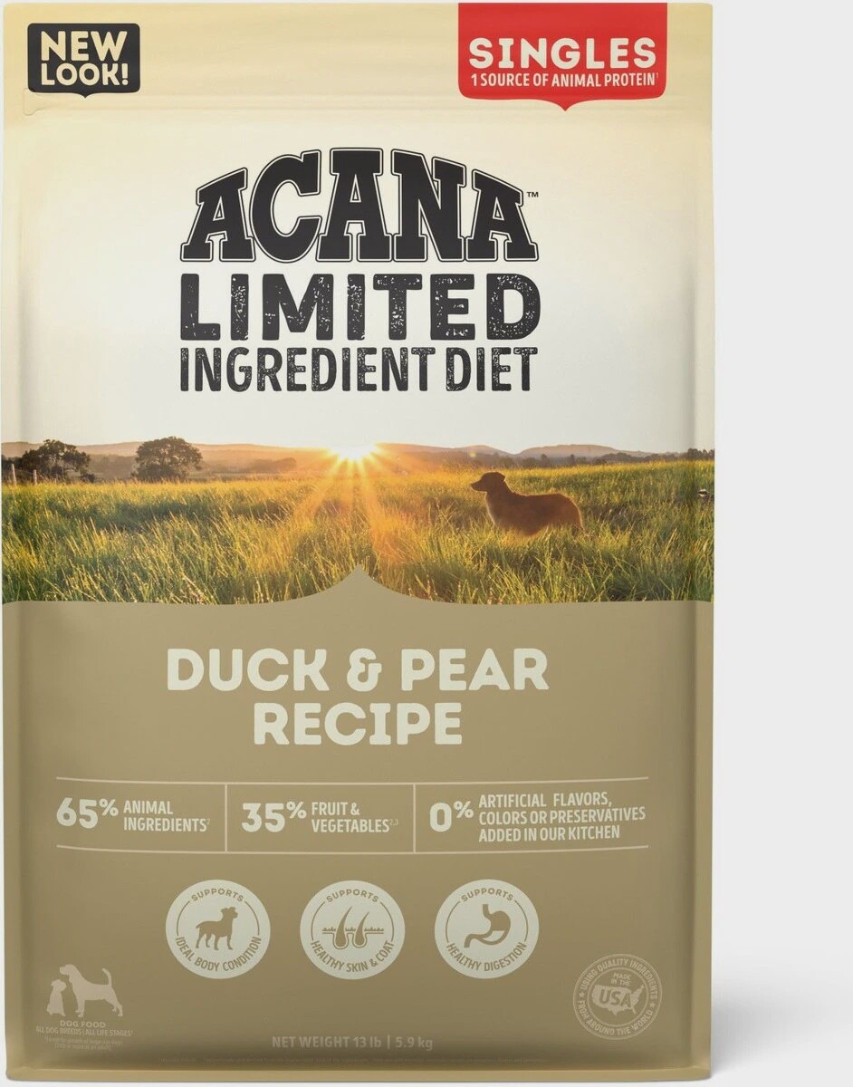 Acana Duck &amp; Pear, Size: 4.5lbs