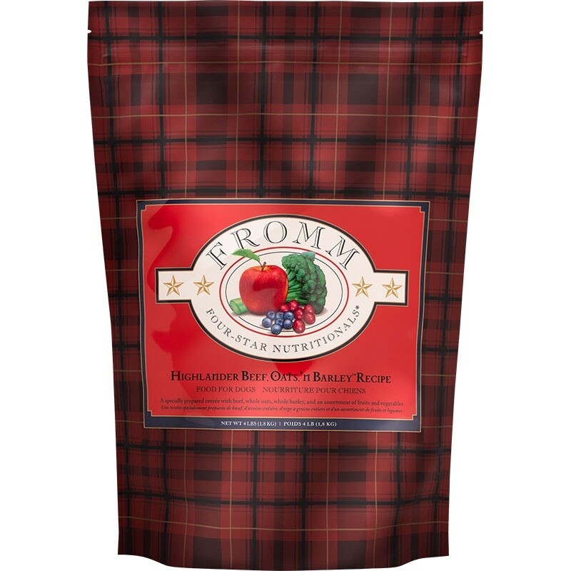 Fromm Dog Highlander Beef, Oats, &#39;n Barley Recipe