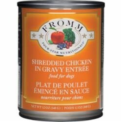 Fromm Dog Shredded Chicken in Gravy Entrée