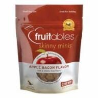 Fruitables Skinny Minis Dog Treats, flavor: Apple Bacon, amount: 5 oz