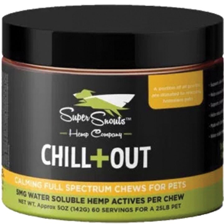 Super Snouts Chill+Out Broad Spectrum Calming Hemp Chews