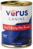 VeRUS Canine Canned Pate, flavor: Beef and Barley