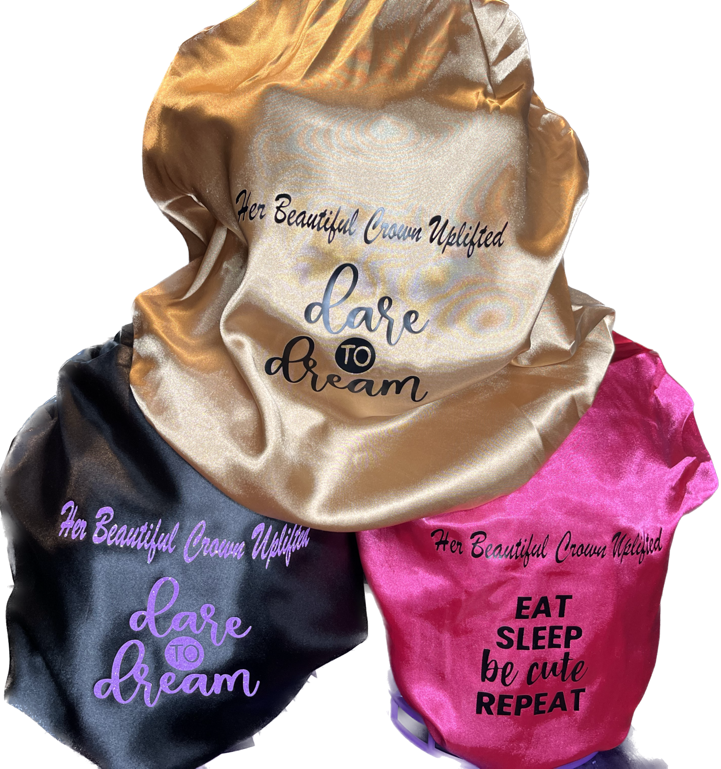 SATIN HAIR BONNETS