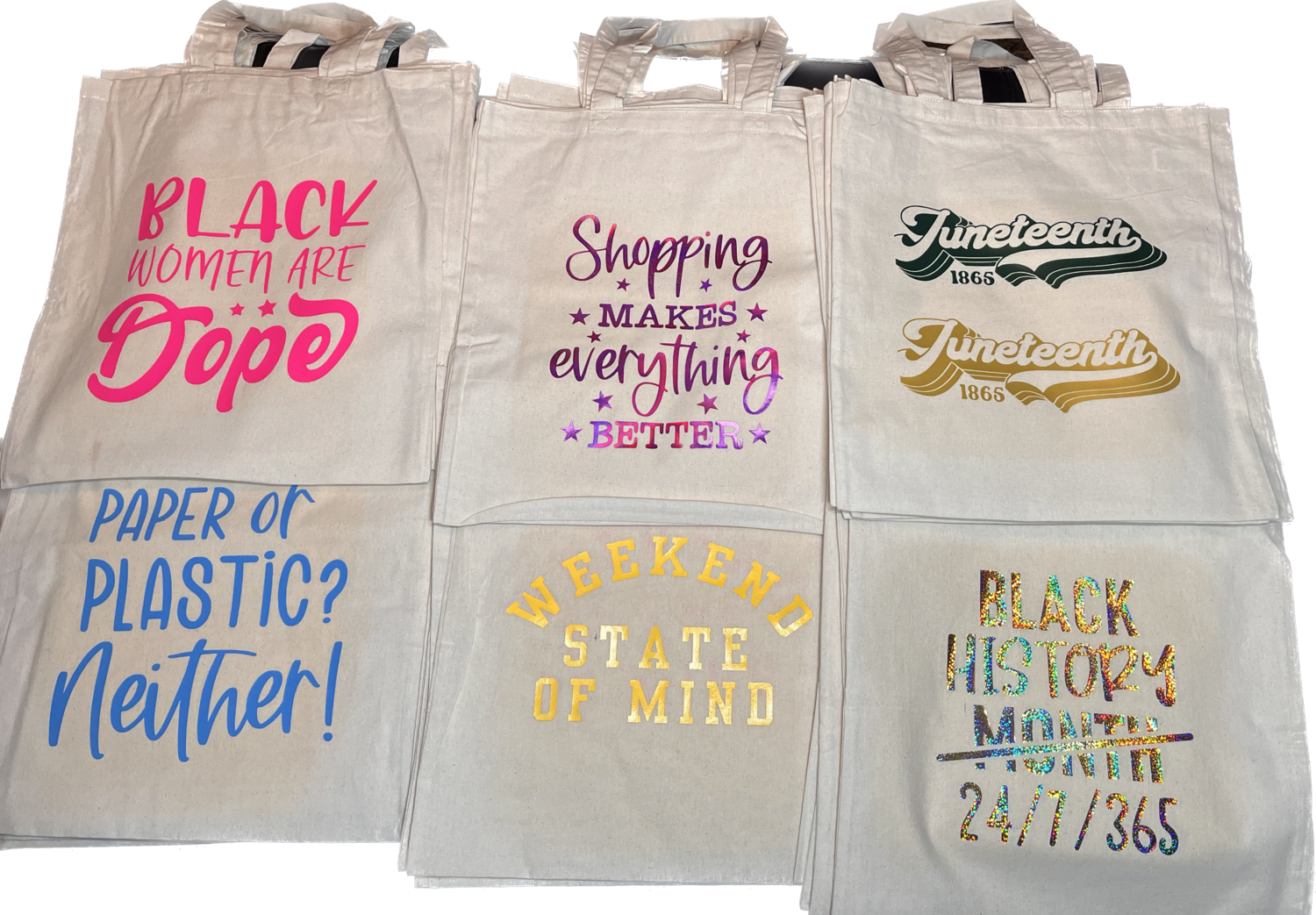 CANVAS TOTE BAGS
