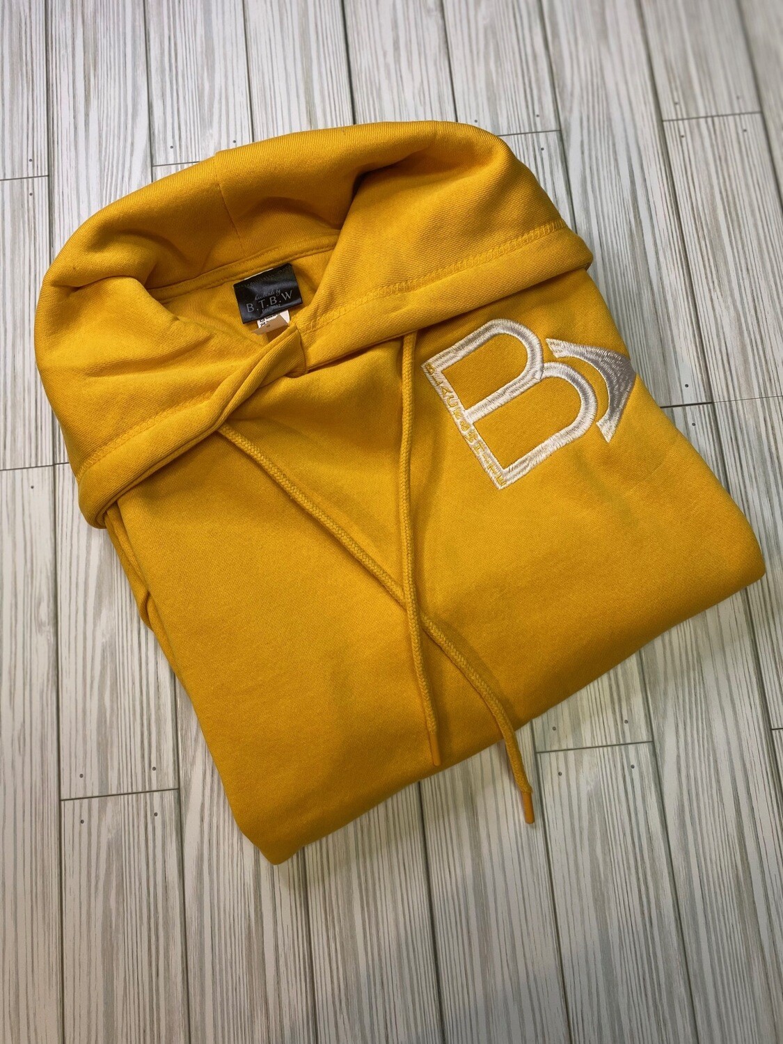 BTBW Hoodie-(Gold) (Made to order), Size: Small