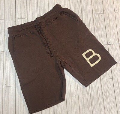 B Logo Jogger Shorts
